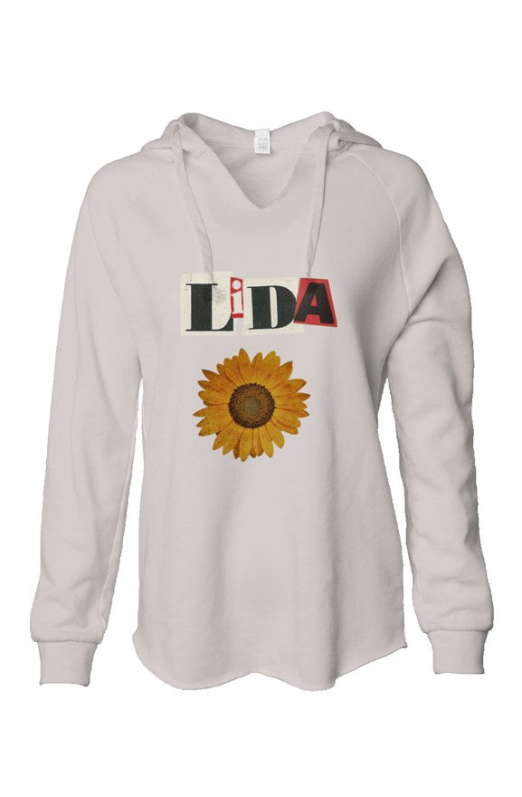 Lida LUX Womens Sunflower Hooded Sweatshirt