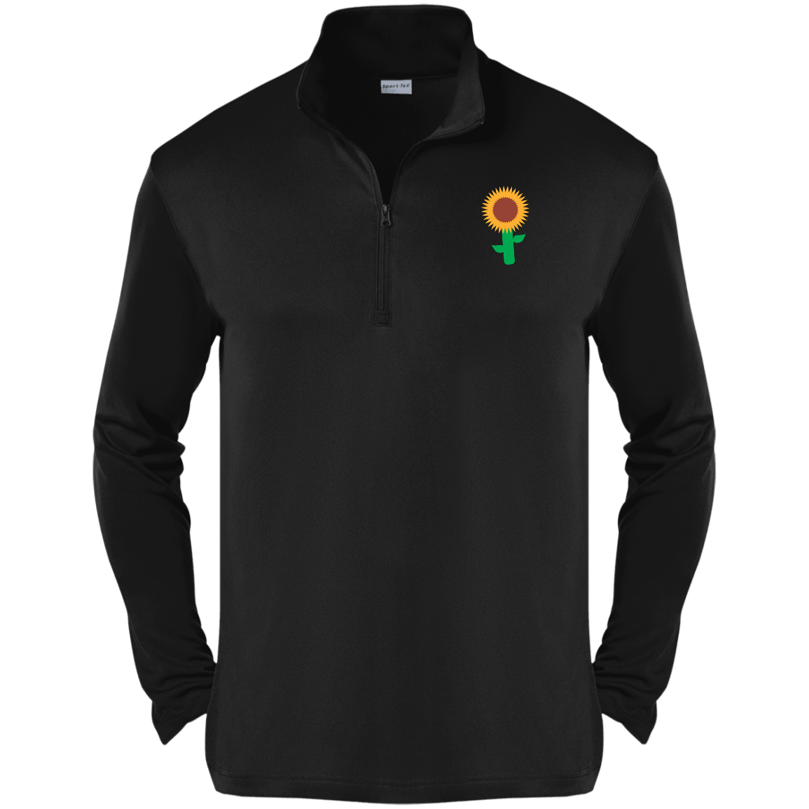 Men's Lida Sunflower Active Wear 1/4-Zip Pullover