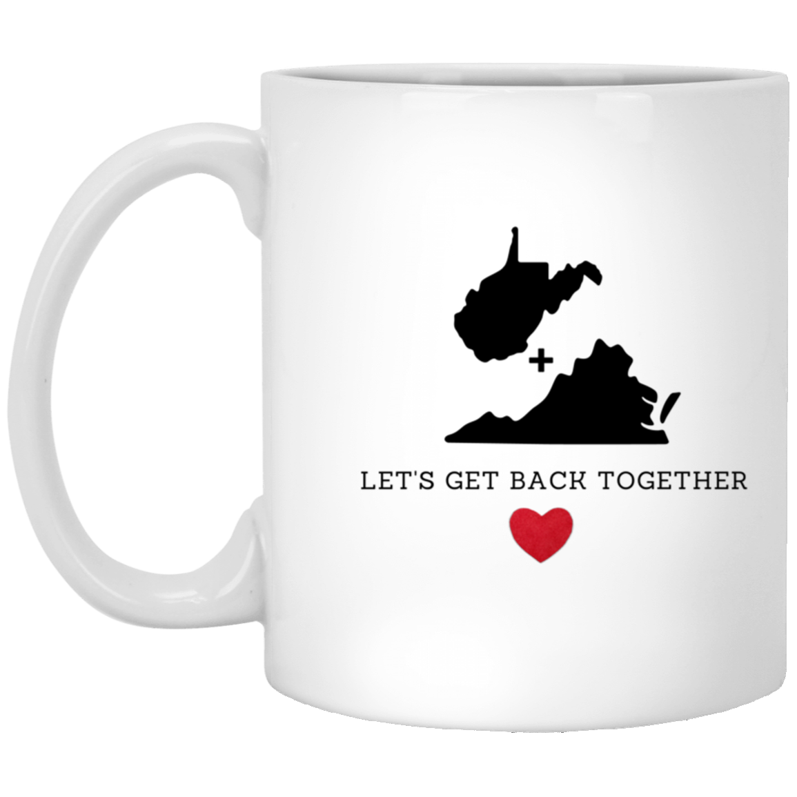 WV + VA Get Back Together Mug