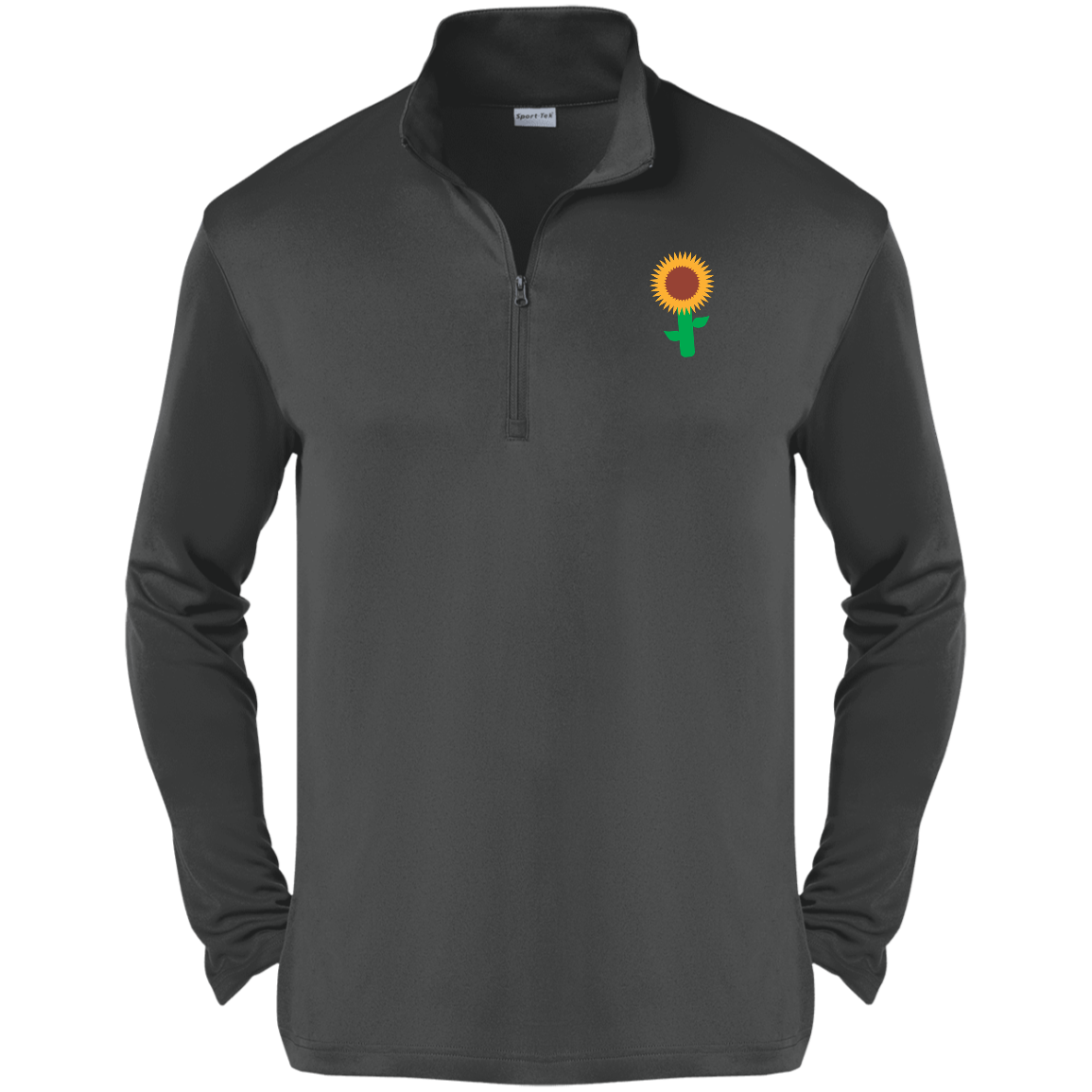 Men's Lida Sunflower Active Wear 1/4-Zip Pullover