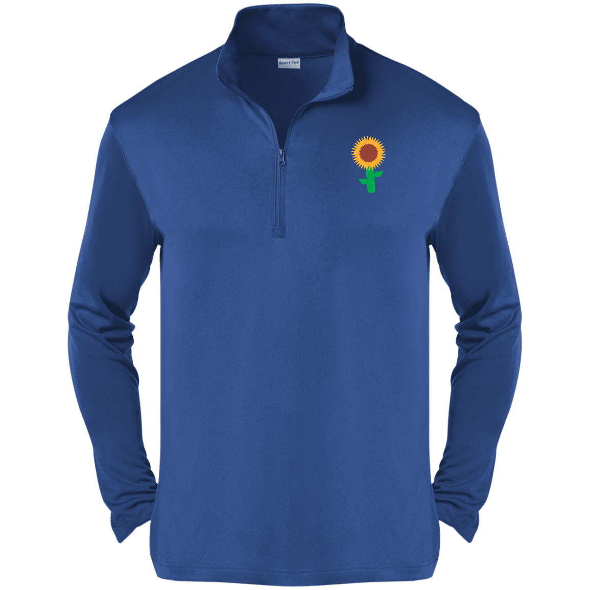 Men's Lida Sunflower Active Wear 1/4-Zip Pullover