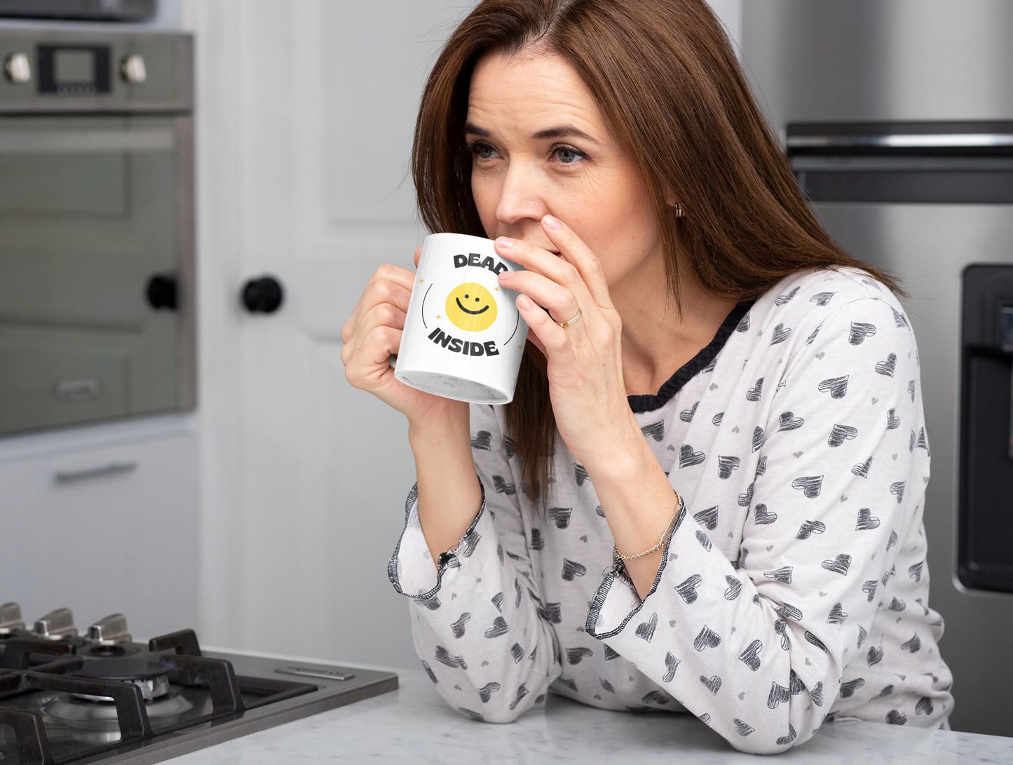 Dead Inside Mug (Dark Humor)