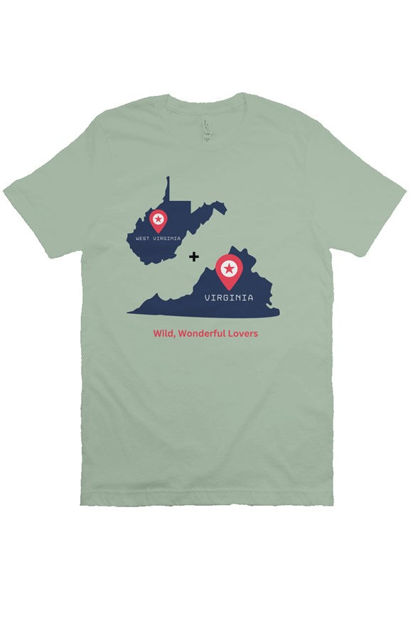 WV + VA Reunite Slogan Tee (Unisex)