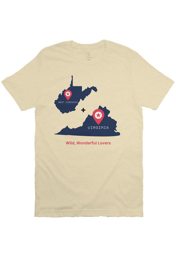 WV + VA Reunite Slogan Tee (Unisex)
