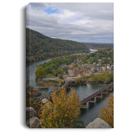 Harpers Ferry Portrait Canvas (Rectangle - Small/Med Sizes)