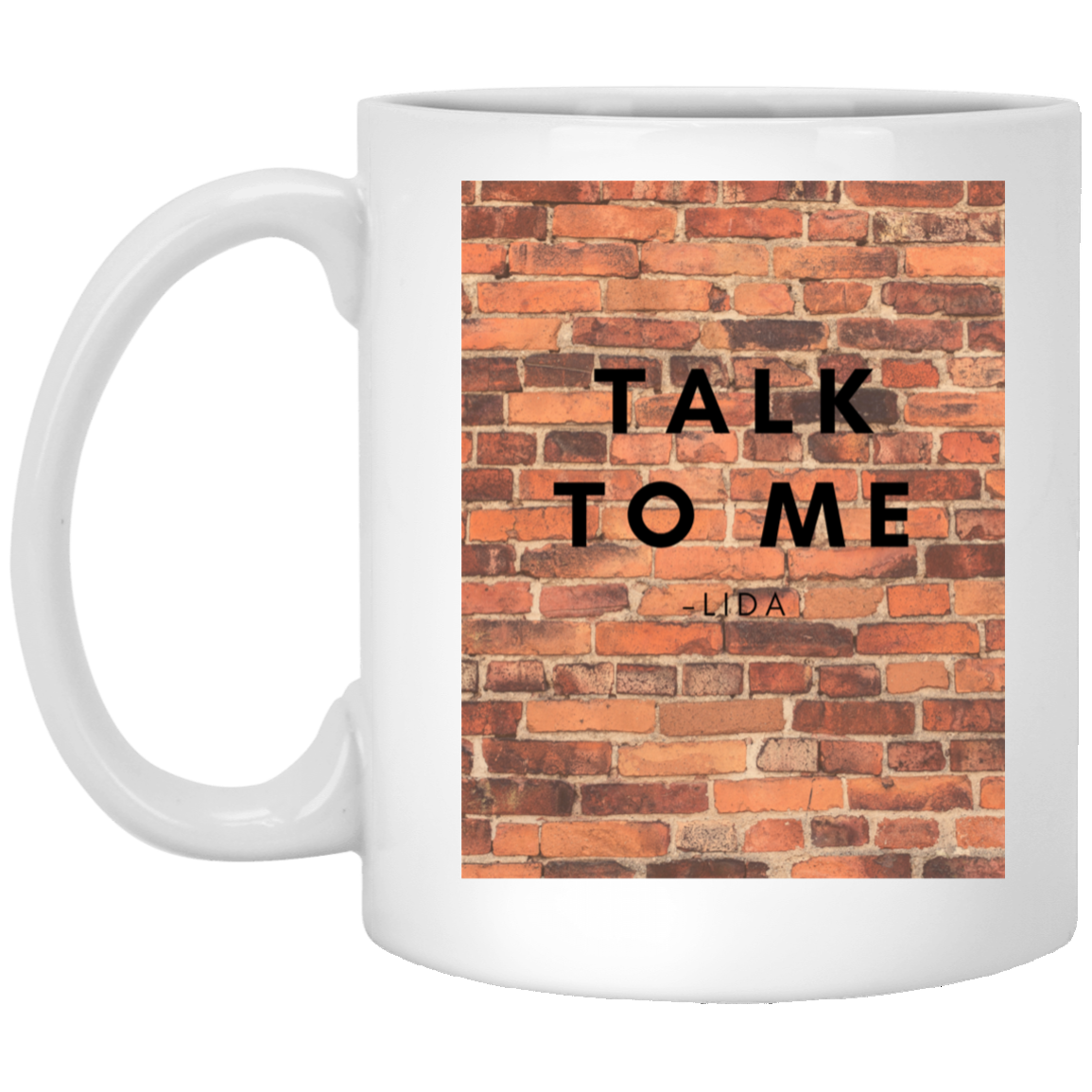 Talk to the Wall Mug