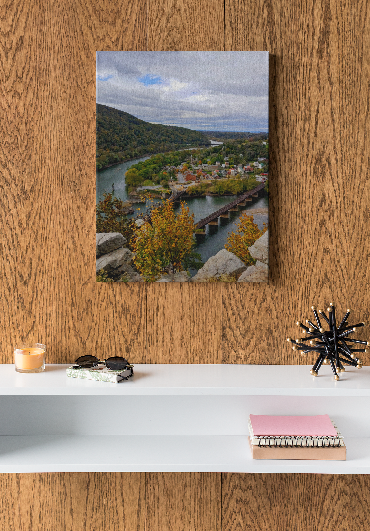 Harpers Ferry Portrait Canvas (Square - Small/Med Sizes)