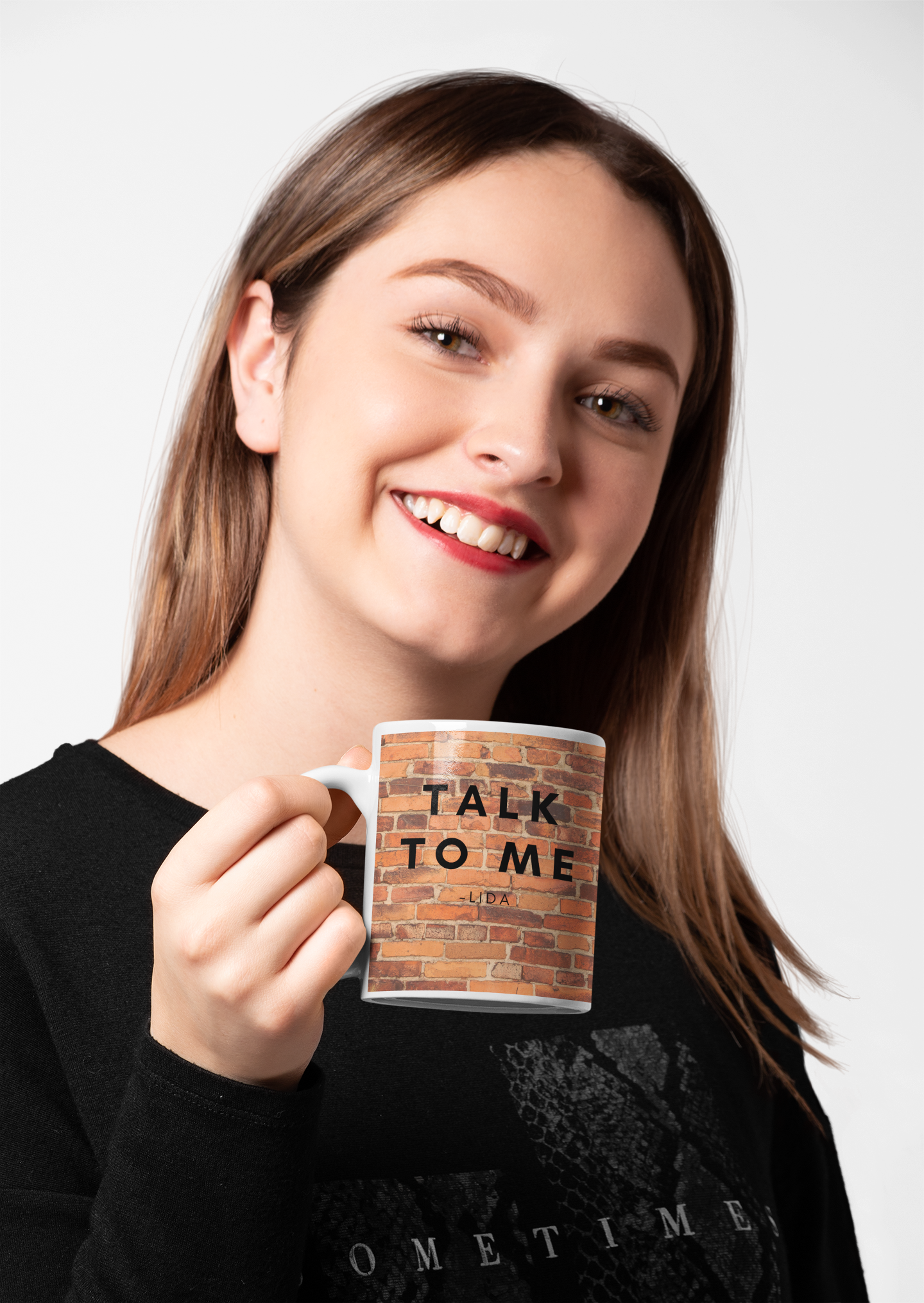 Talk to the Wall Mug